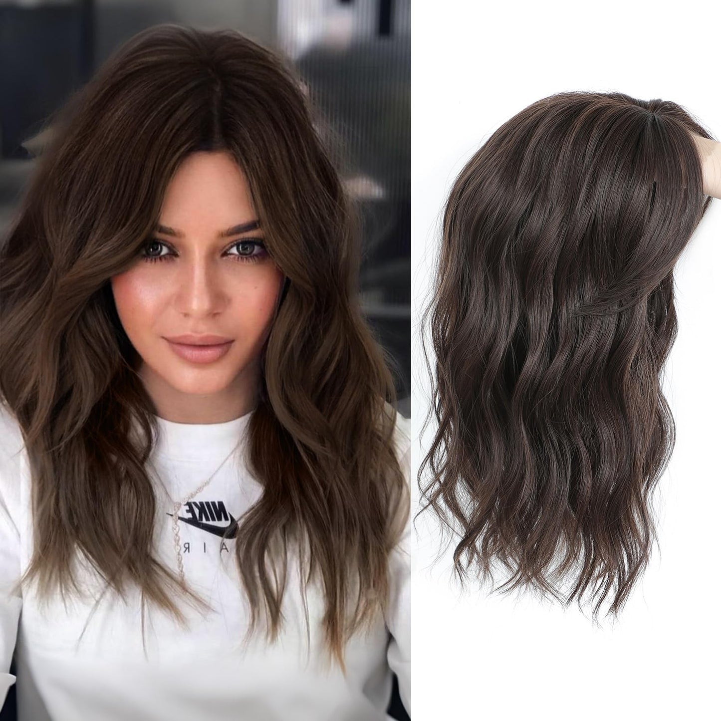 ⚡Free Shipping –🌷2026 New Lightweight & Breathable Wavy Hair Topper