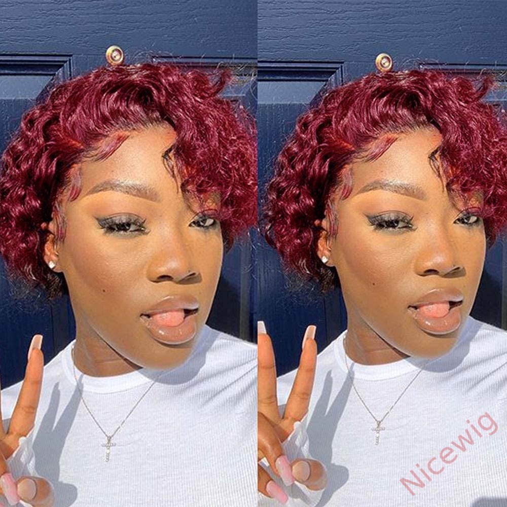 6 Inch Short Wig Bob Curly Hair